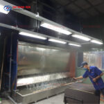 Buồng phun sơn màng nước